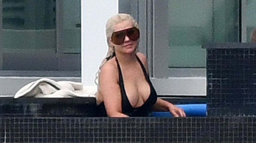 Guten Morgen! Christina Aguilera zeigt ihr XXL-Dekolleté