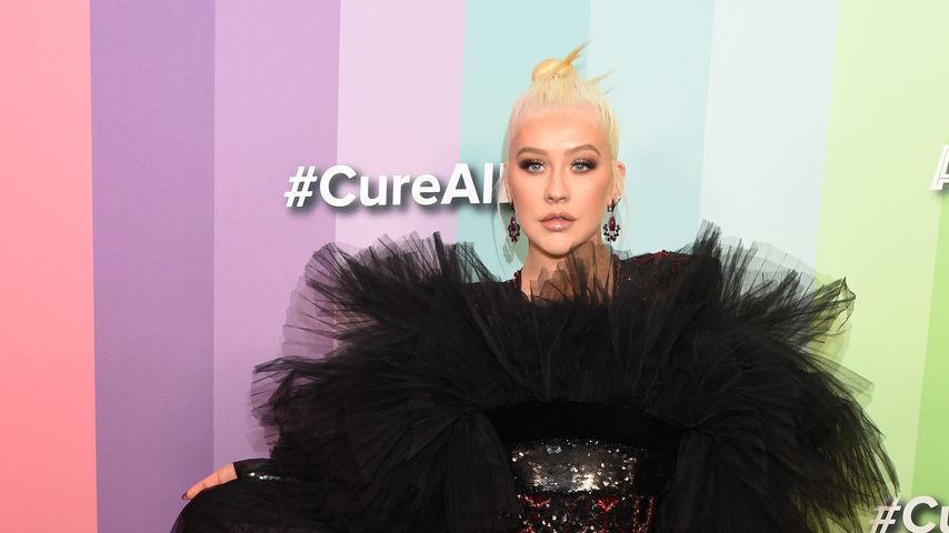 Christina Aguilera auf der amfAR Gala in Los Angeles 2019