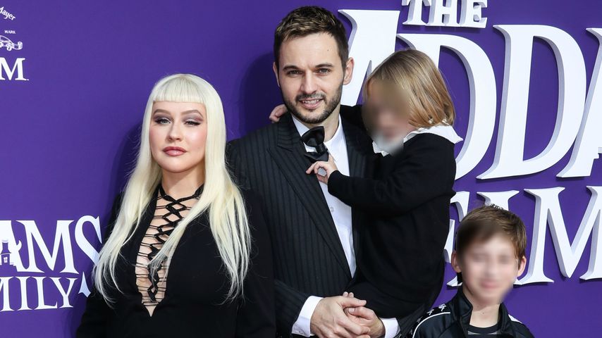 Christina Aguilera, Matthew Rutler, Summer und Max im Oktober 2019