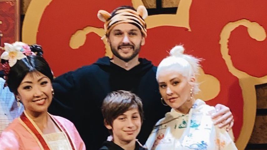 Disney-Spaß: Christina Aguilera und ihre Kids treffen Mulan