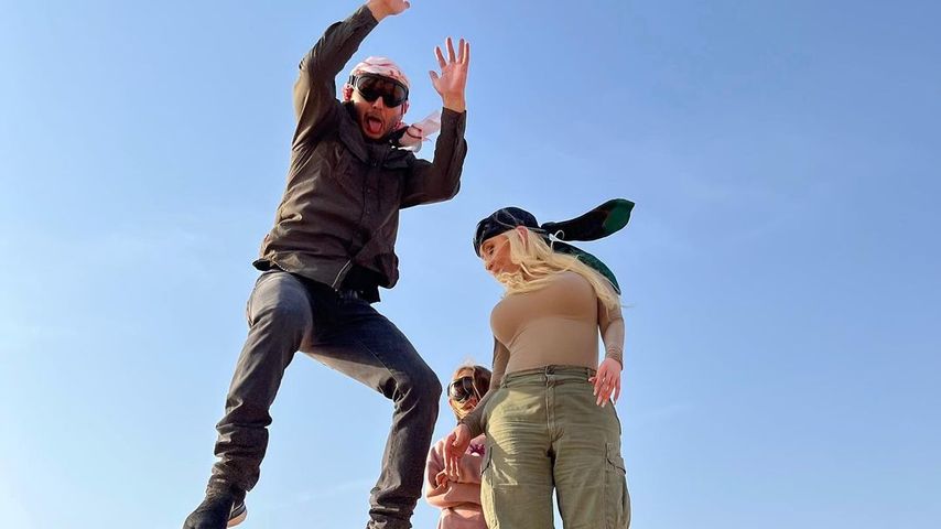 Christina Aguilera mit Matthew Rutler und ihrer Tochter Summer Rain, Februar 2023