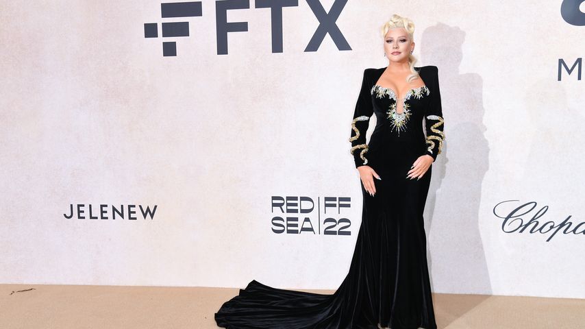 Christina Aguilera bei der amfAR Gala im Mai 2022