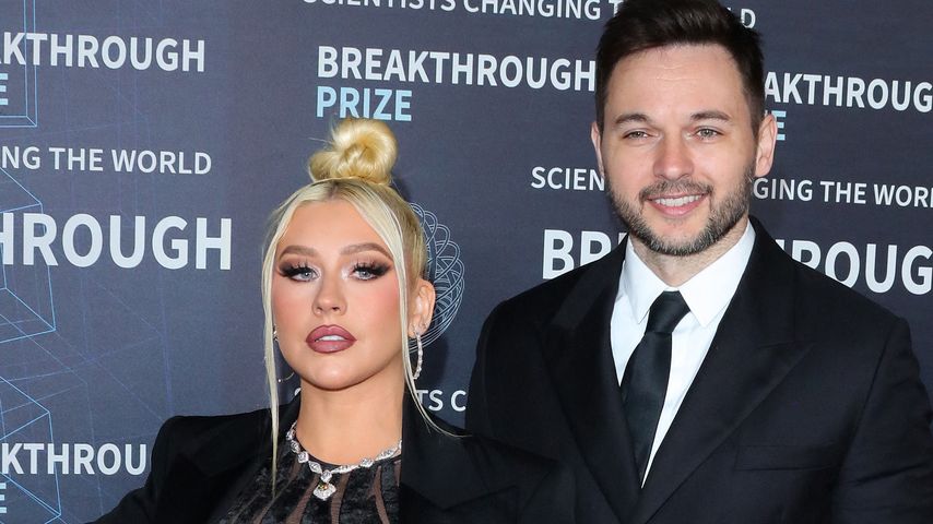 Christina Aguilera mit ihrem Partner Matthew Rutler, April 2023
