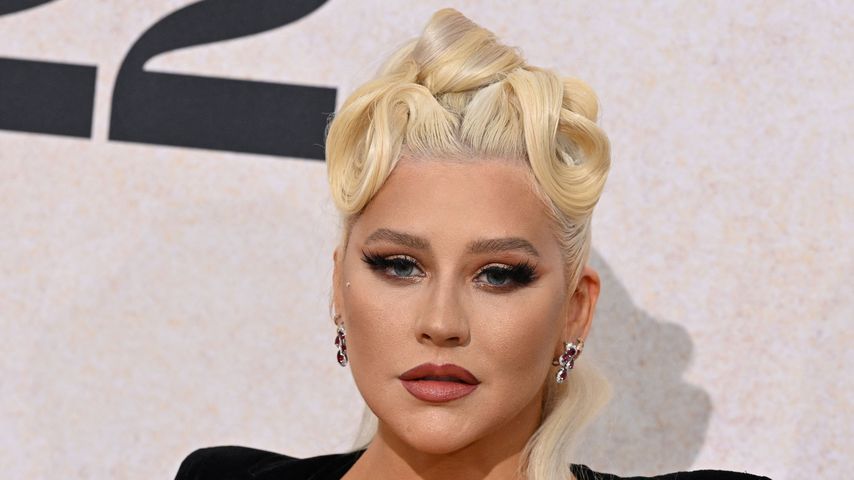 Christina Aguilera bei einer Gala in Cannes, Mai 2022