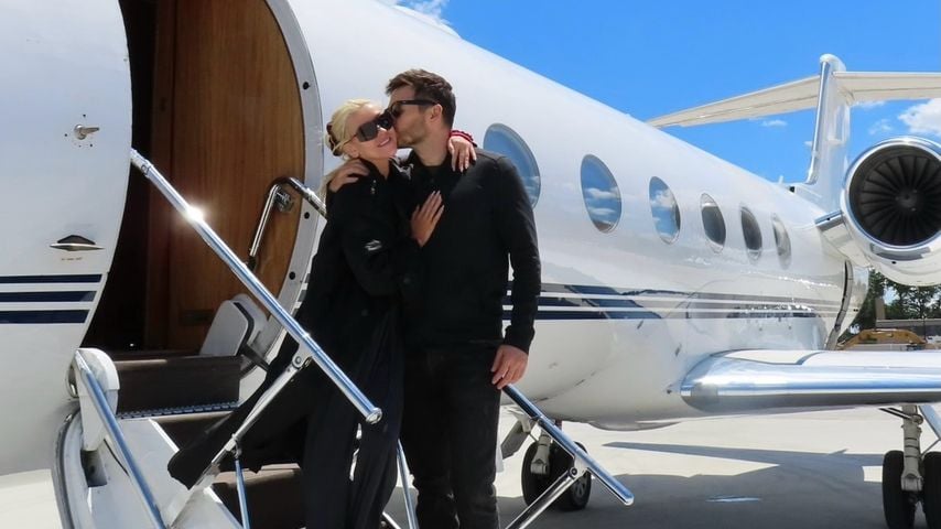 Christina Aguilera mit ihrem Verlobten Matthew Rutler