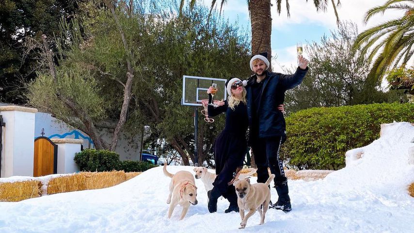 Christina Aguilera und Matthew Rutler