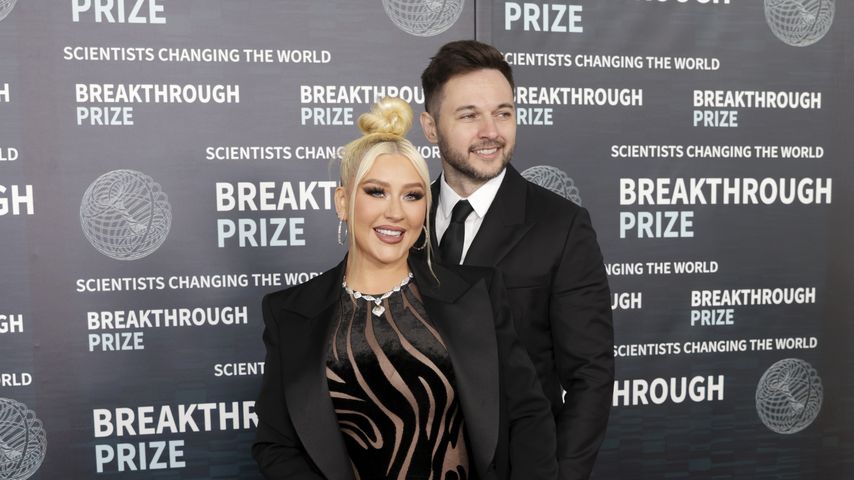 Christina Aguilera und Matthew Rutler im April 2023