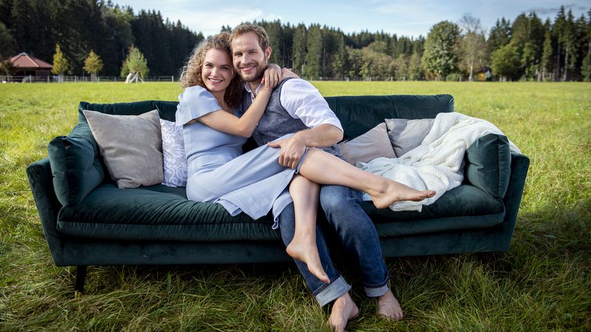Christina Arends und Arne Löber als Maja und Florian bei "Sturm der Liebe"