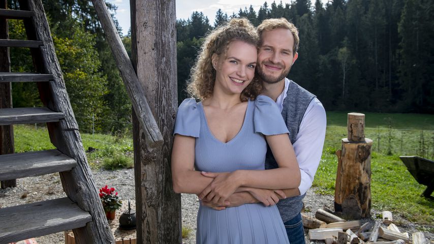 Christina Arends und Arne Löber als Maja und Florian bei "Sturm der Liebe"