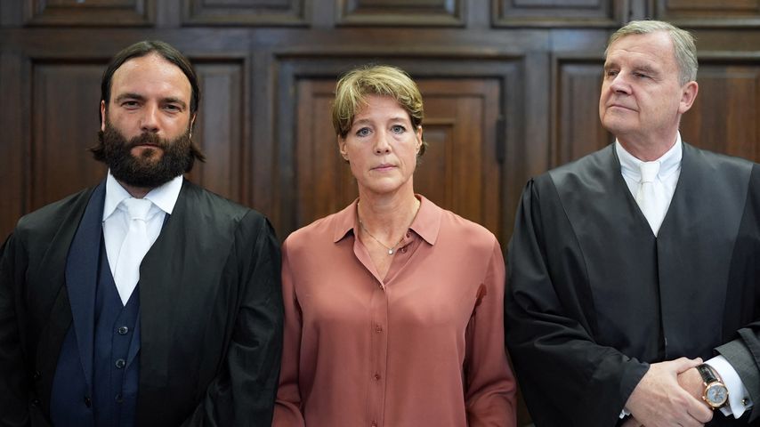 Christina Block und ihre Anwälte, Juli 2025