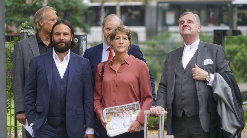 Christina Block auf dem Weg zum dritten Verhandlungstag, 2025