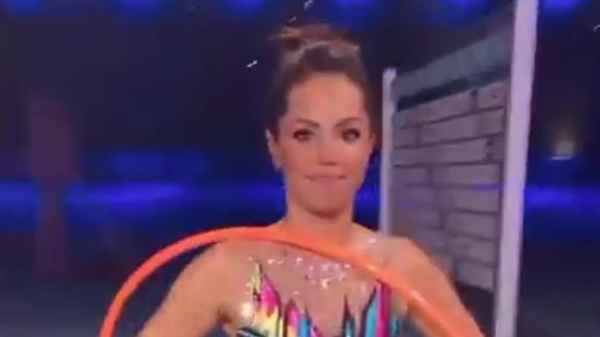 Reifen-Fail: Christina Luft strauchelt bei RTL-Sommerspielen