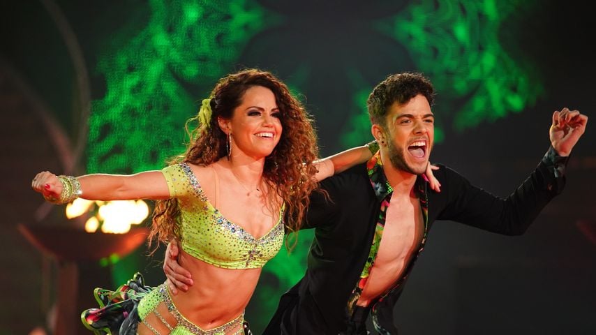 Christina Luft und Luca Hänni bei "Let's Dance" 2020