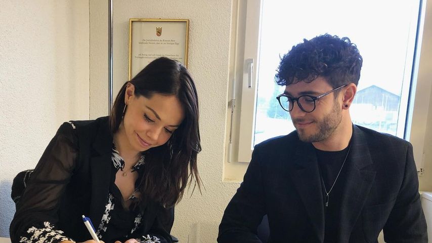 Christina Luft und Luca Hänni im Juni 2022