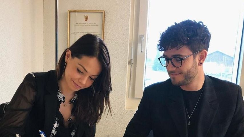 Unterschrieben: Christina und Luca Hänni sind Hausbesitzer!