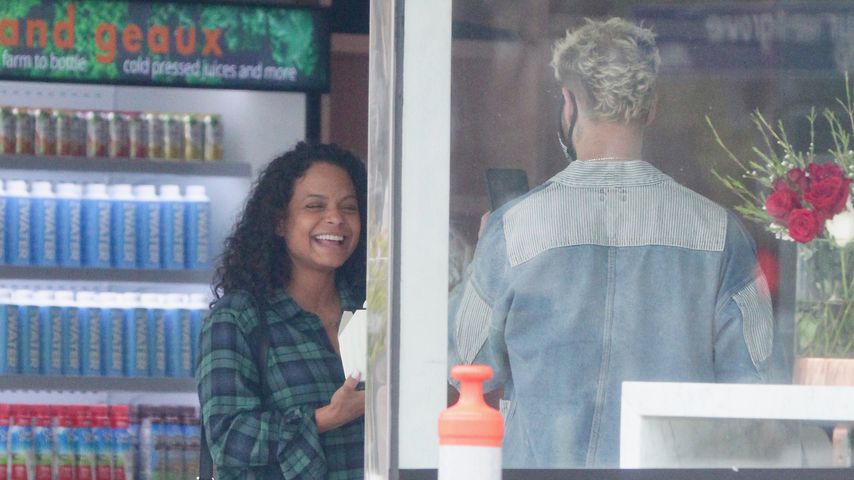 Christina Milian mit ihrem Mann Matt Pokora