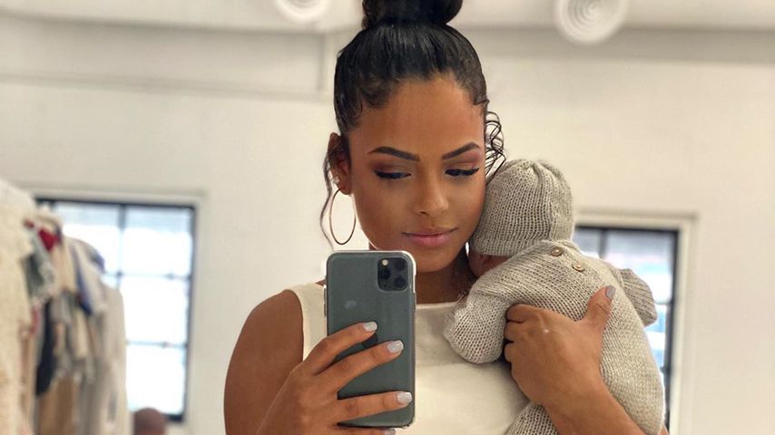 Christina Milian und ihr Sohnemann