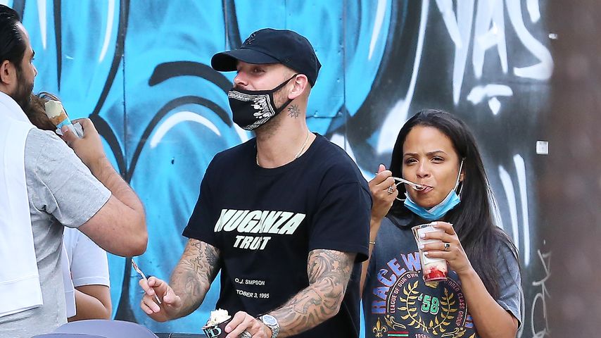Matt Pokora und Christina Milian