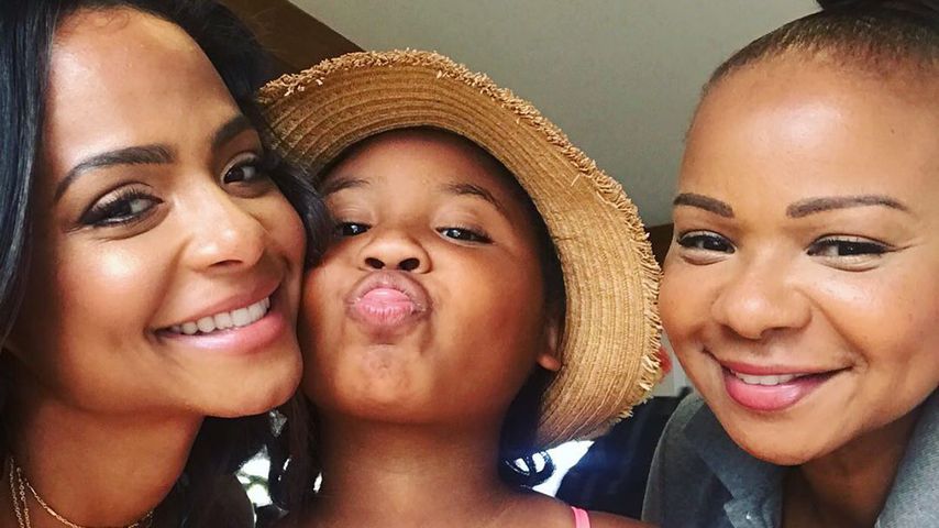 Christina Milian, Violet Madison Nash und Carmen Milian