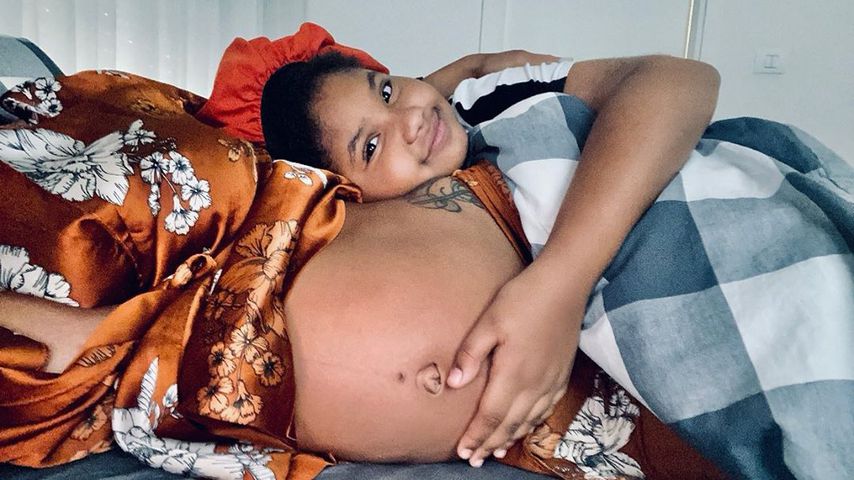 Christina Milian und Tochter Violet, November 2019