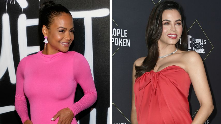 Christina Milian und Jenna Dewan vergleichen Babybäuche!