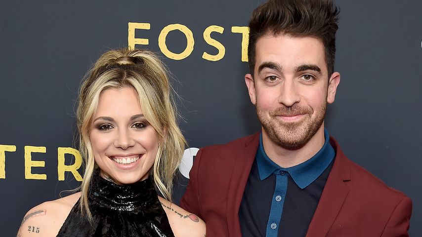 Christina Perri und ihr Mann Paul Costabile im April 2019