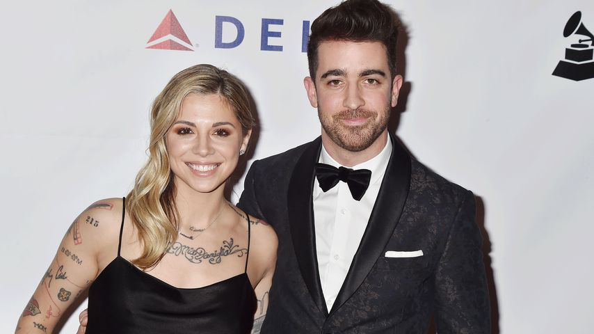 Christina Perri und Paul Costabile, Februar 2019