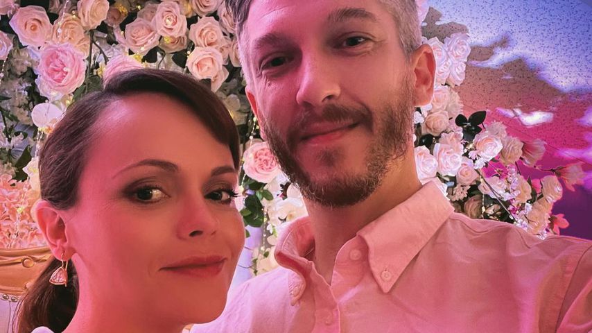 Christina Ricci und Mark Hampton
