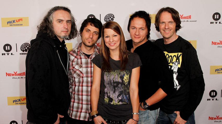 Christina Stürmer mit ihrer Band