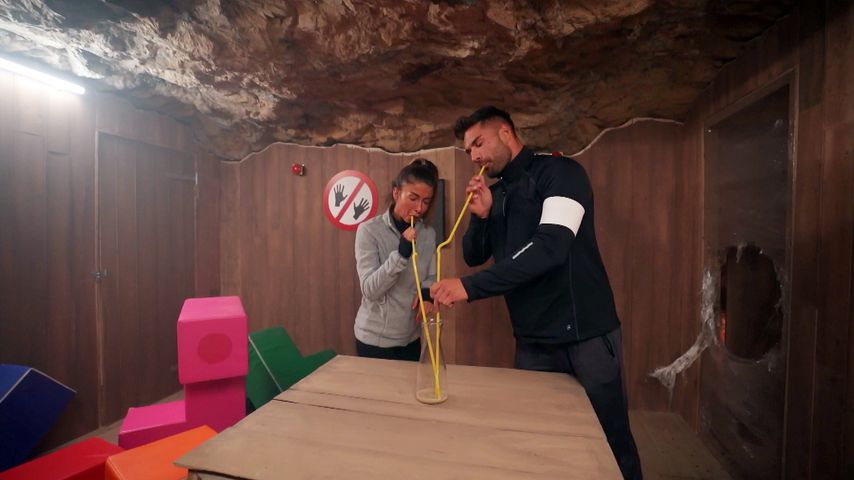 Christina und Aleksandar bei "#CoupleChallenge"