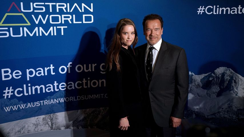 Christina und Arnold Schwarzenegger im Januar 2020