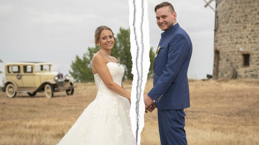 Collage: Christina und Marcel, "Hochzeit auf den ersten Blick"-Kandidaten 2019