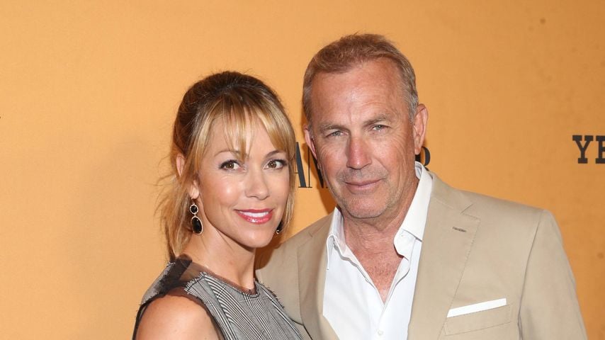 Christine Baumgartner und Kevin Costner , Juni 2018