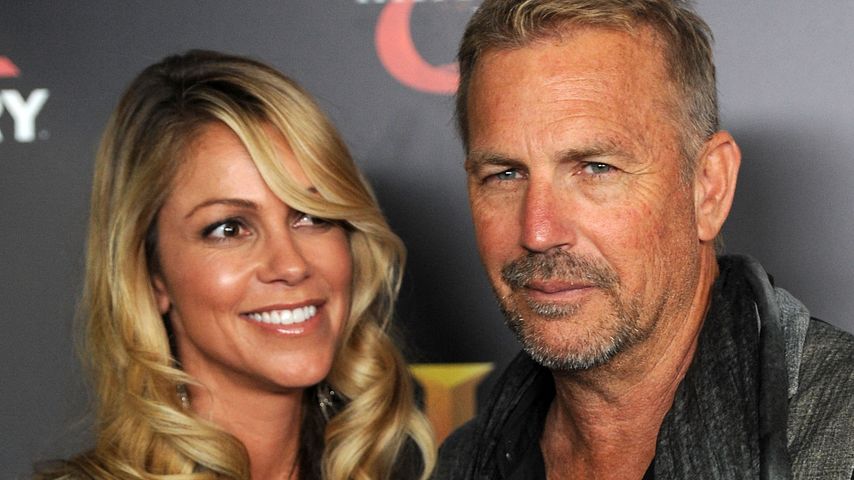 Christine Baumgartner und Kevin Costner, September 2012