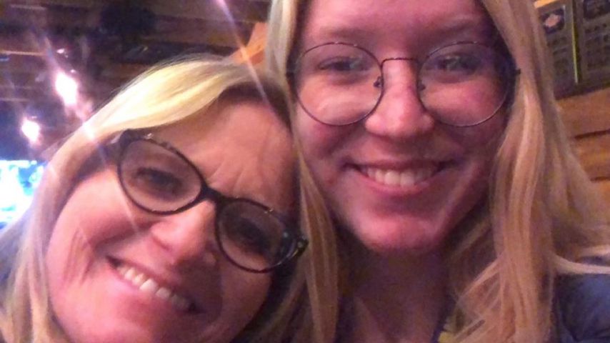 Christien Brown mit ihrer Tochter Gwendlyn