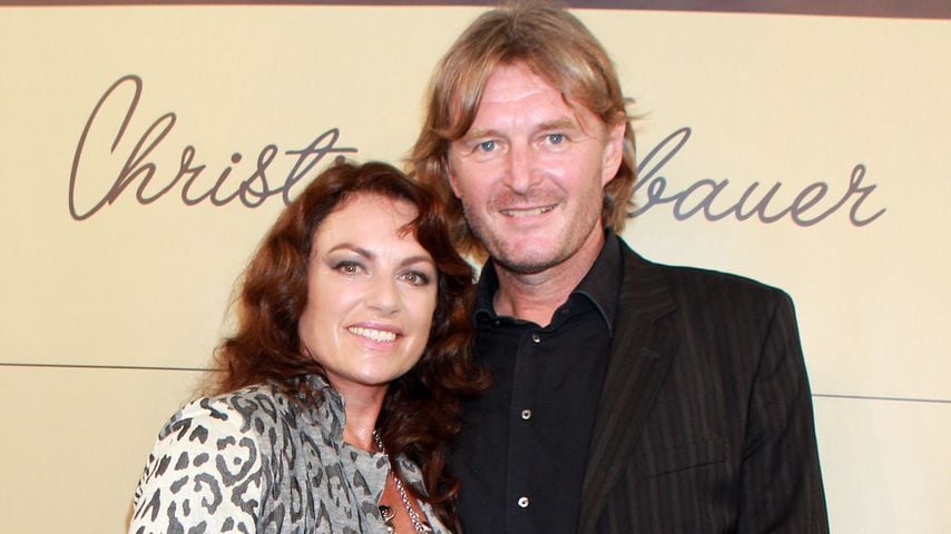 Christine Neubauer mit ihrem Ex Lambert im Jahr 2010