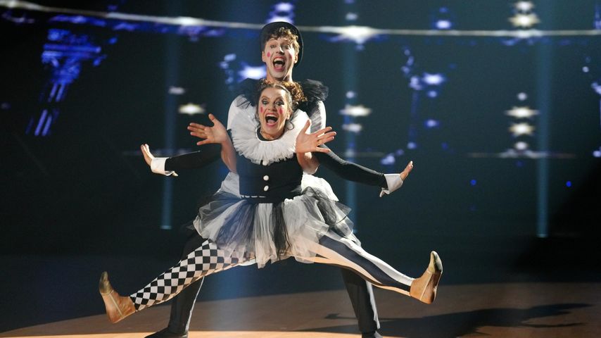 Christine Neubauer und Valentin Lusin bei "Let's Dance"