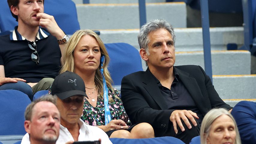 Christine Taylor und Ben Stiller, September 2021