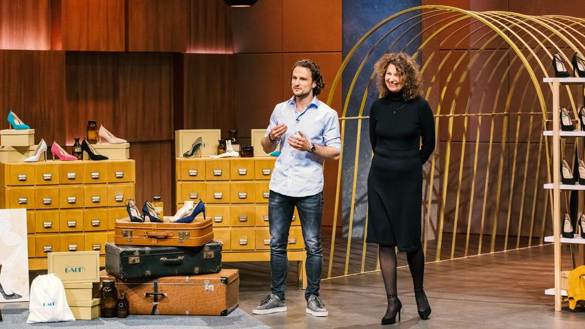 Christof Baum und Sophie Tréhoret bei "Die Höhle der Löwen"