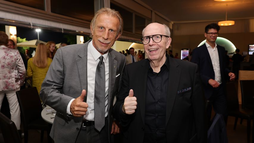 Christoph Daum und Reiner Calmund im Juni 2022