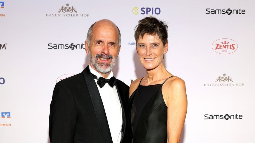 Christoph Maria Herbst und Gisi Herbst beim Deutschen Filmball in München, Januar 2025