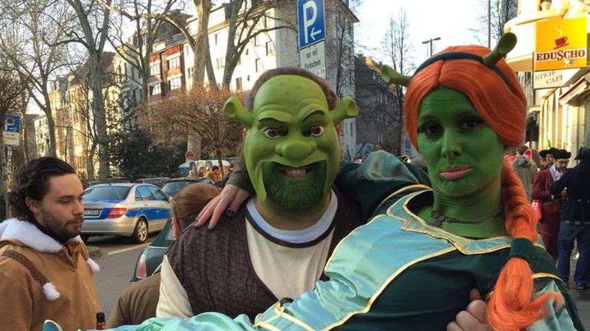 Christoph Oberheide und Pia Tillmann an Karneval