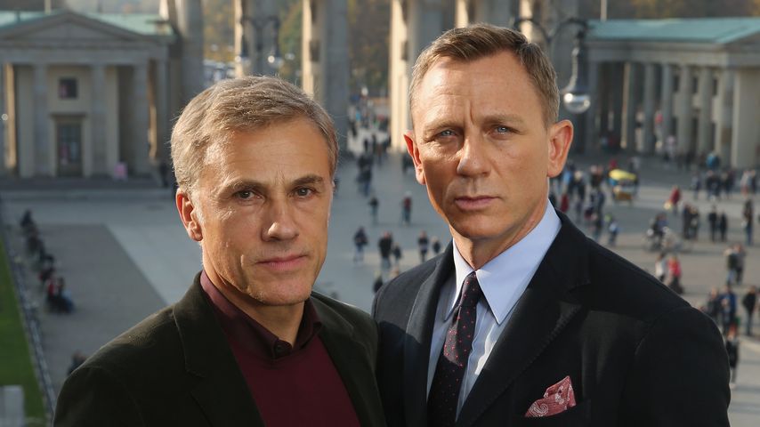 Christoph Waltz und Daniel Craig in Berlin, 2015