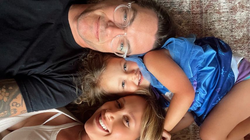 Christopher French, Ashley Tisdale und ihre Tochter Jupiter Iris French