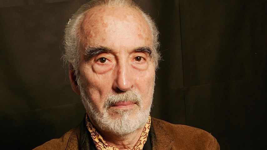 Christopher Lee schaute vor Tod  noch mal "Herr der Ringe"