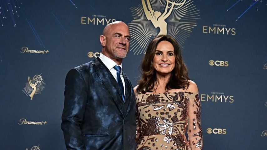 Christopher Meloni und Mariska Hargitay bei den 77. Prime Time Emmy Awards