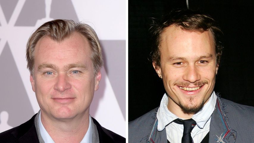 Collage: Christopher Nolan, Heath Ledger