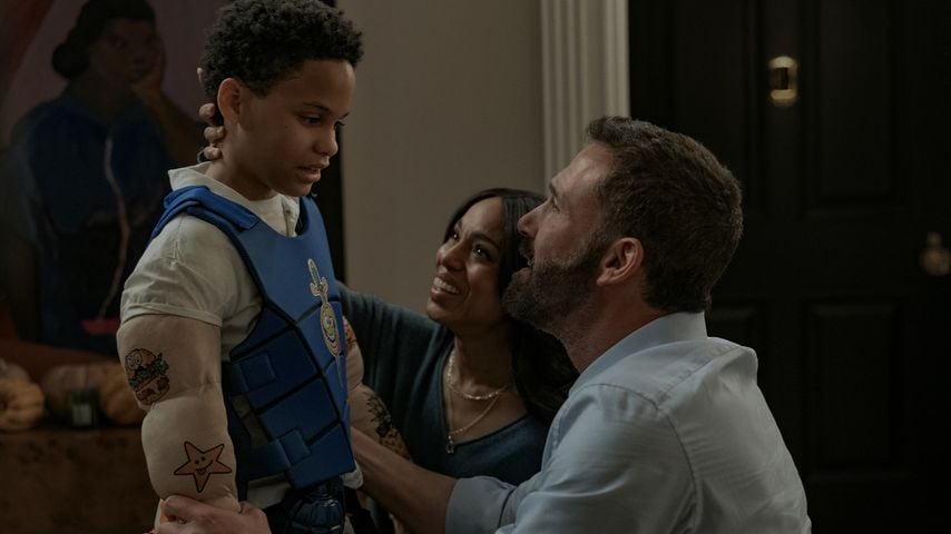 Christopher Woodley als Denny, Kerry Washington als Abigail und Ben Affleck als Mark in "Animals"