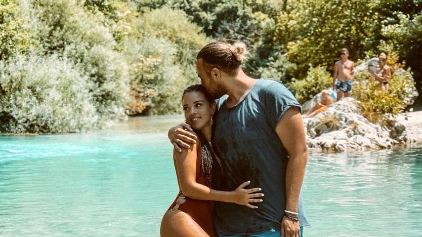 Christos Christodoulou mit seiner Partnerin Sandra, September 2019