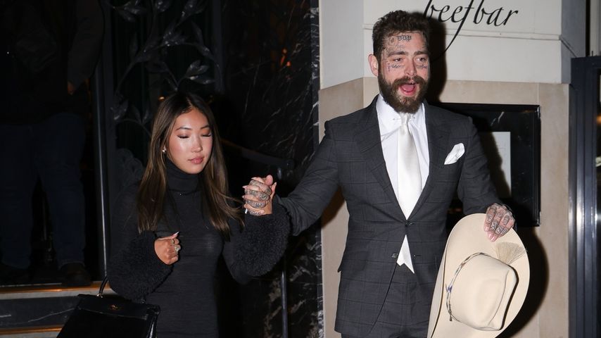 Süß: Post Malone ganz verliebt mit neuer Freundin unterwegs